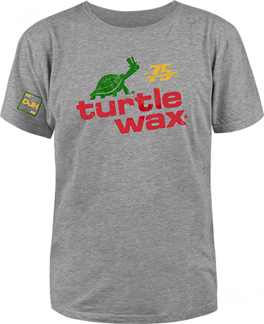 Turtle Wax T-Shirt Grå 75 års Jubileum (X-Large)