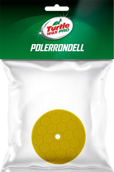Turtle Wax Polerrondell Gul 95/75x25 HEX/CONE