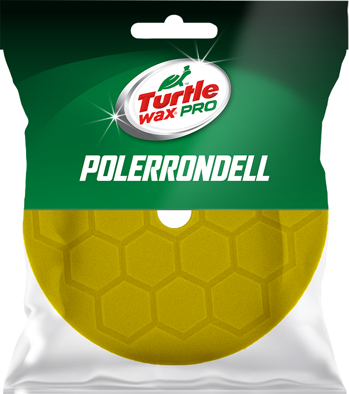 Turtle Wax Polerrondell Gul 170/150x25 HEX/CONE
