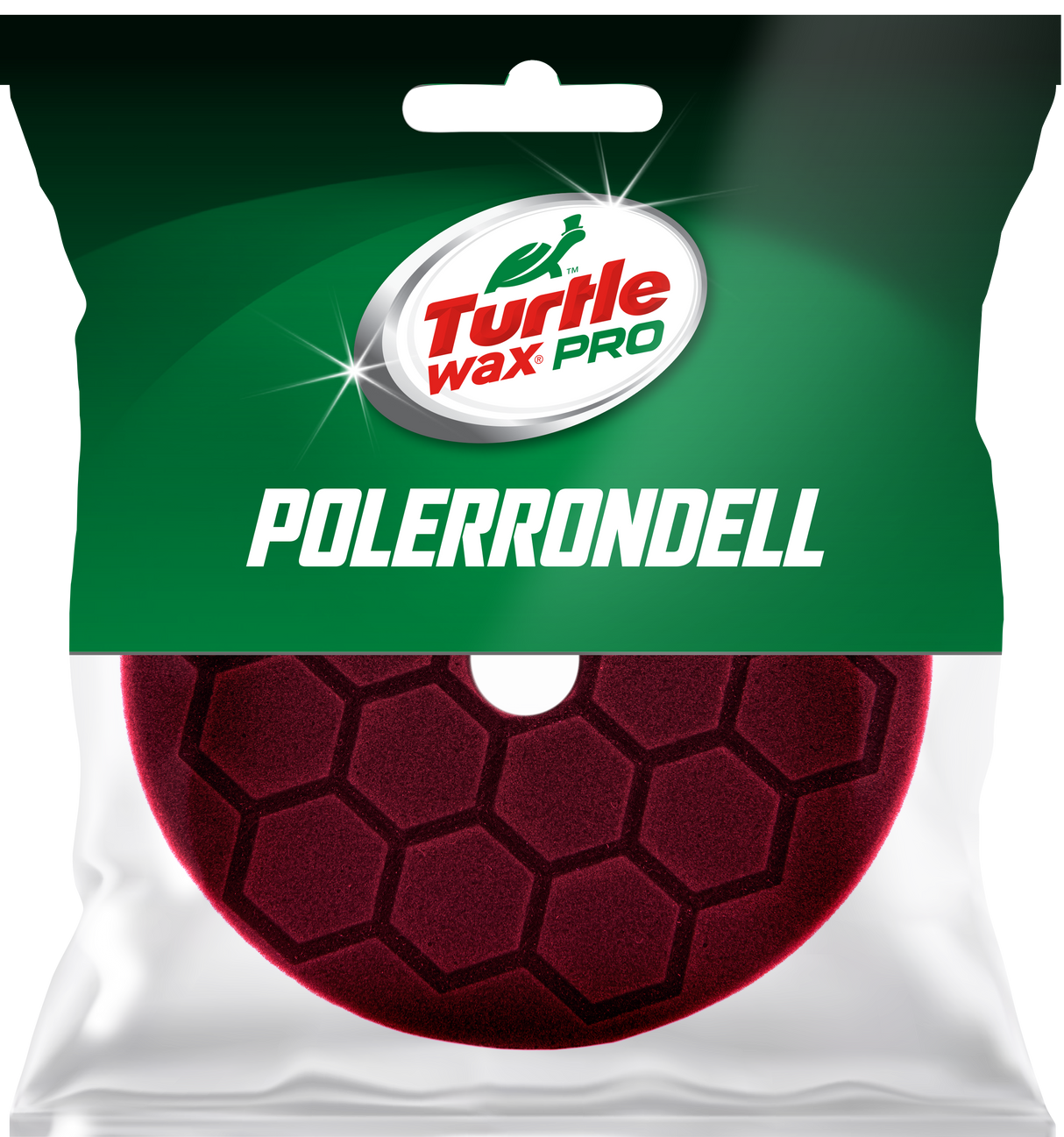 Turtle Wax Polerrondell Vinröd 150/130x25 HEX/CONE