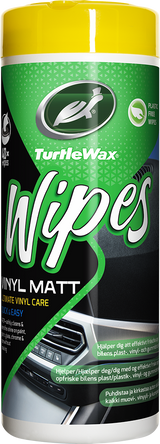 Turtle Wax Vinyl Matt Wipes, 40st wipes
