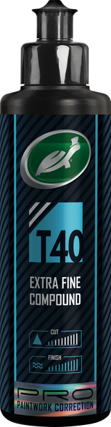 Turtle Wax Pro T40 Ultra Fint Polérmedel 250ml