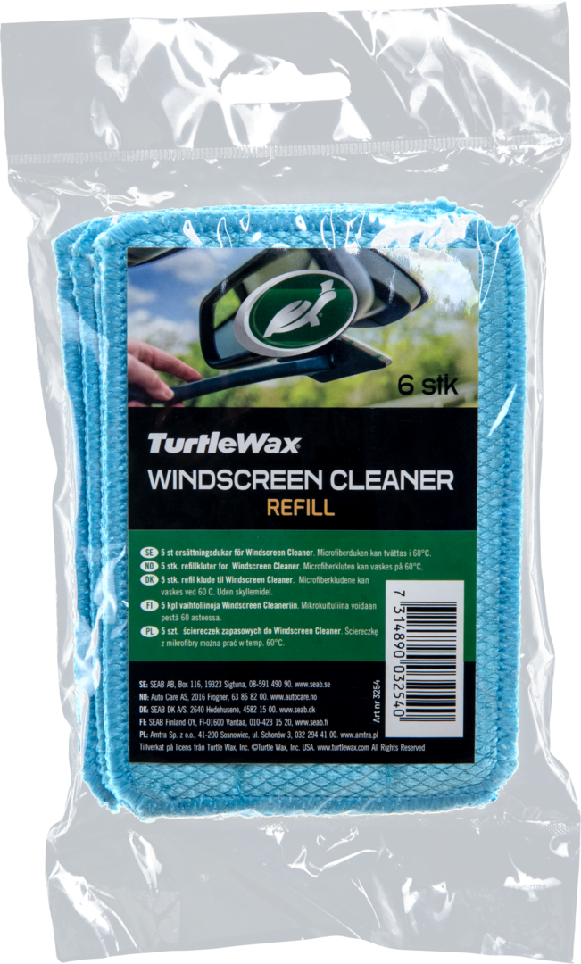 Turtle Wax Window Cleaner Refill 5-pack