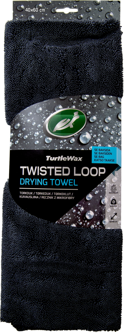 Turtle Wax Twisted Loop Drying towel 40x60cm