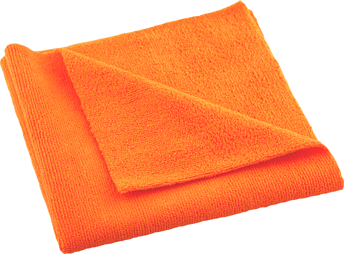 Microfiberduk Orange 40x40cm 20-pack