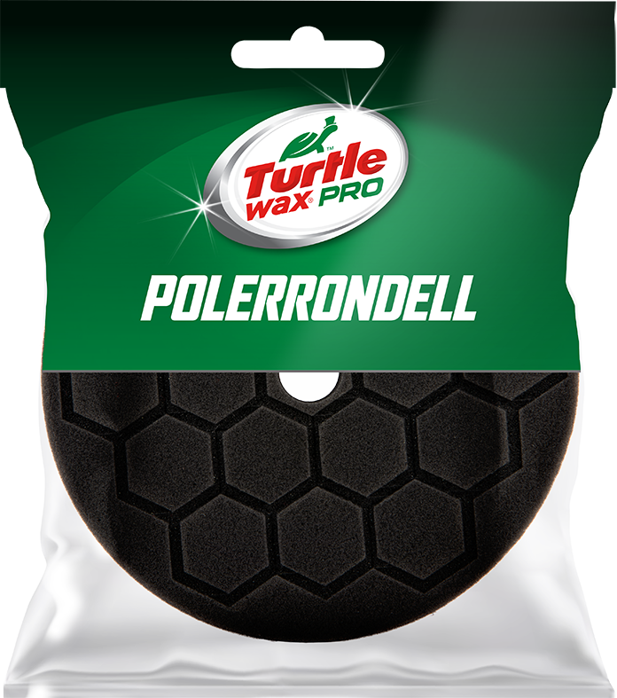 Turtle Wax Polerrondell Svart 170/150x25 HEX/CONE